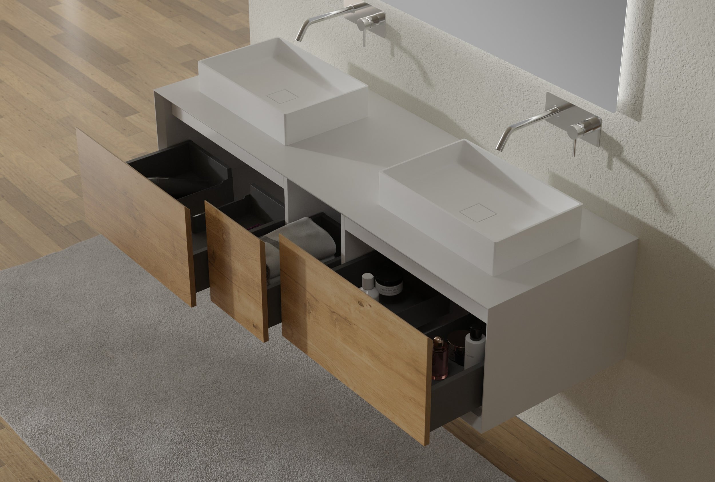 Tvättställsskåp Fiona Multy 160 cm