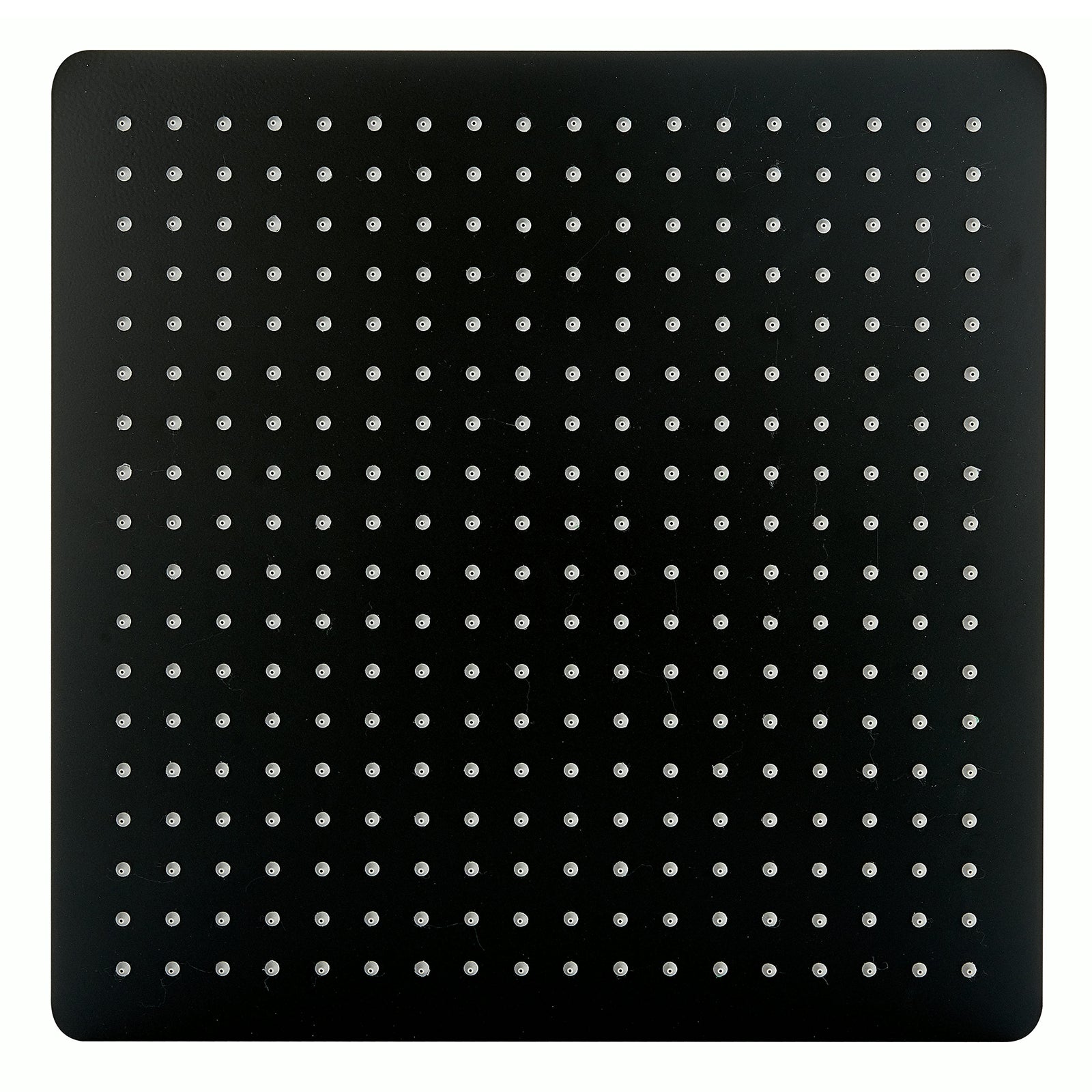 Fyrkantigt duschmunstycke, extra platt av rostfritt stål DPG2001