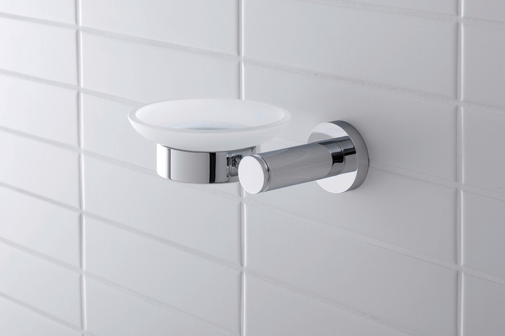 Duravit D-Code tvålkopp Ø10 cm för 1 tvål