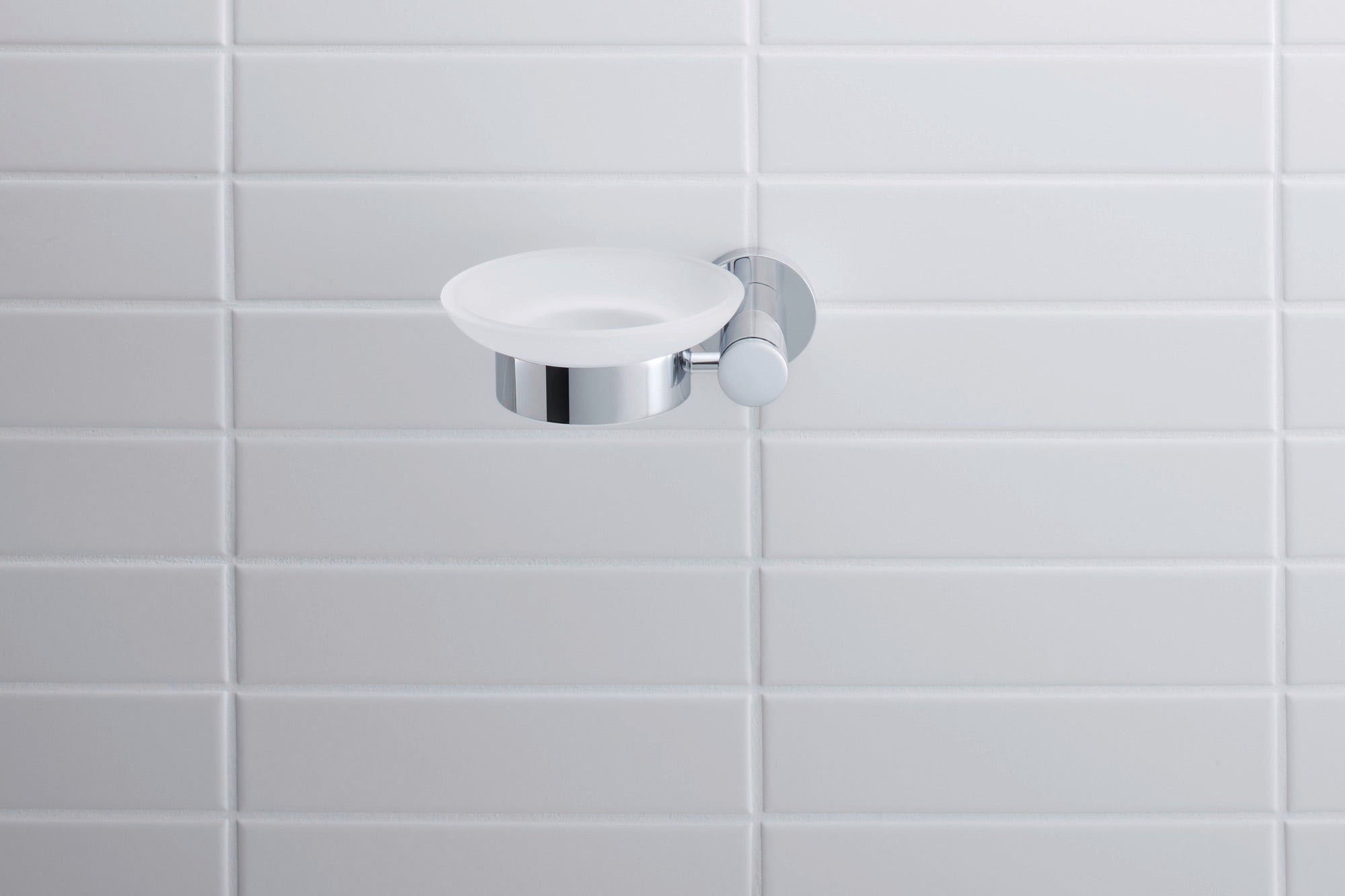 Duravit D-Code tvålkopp Ø10 cm för 1 tvål