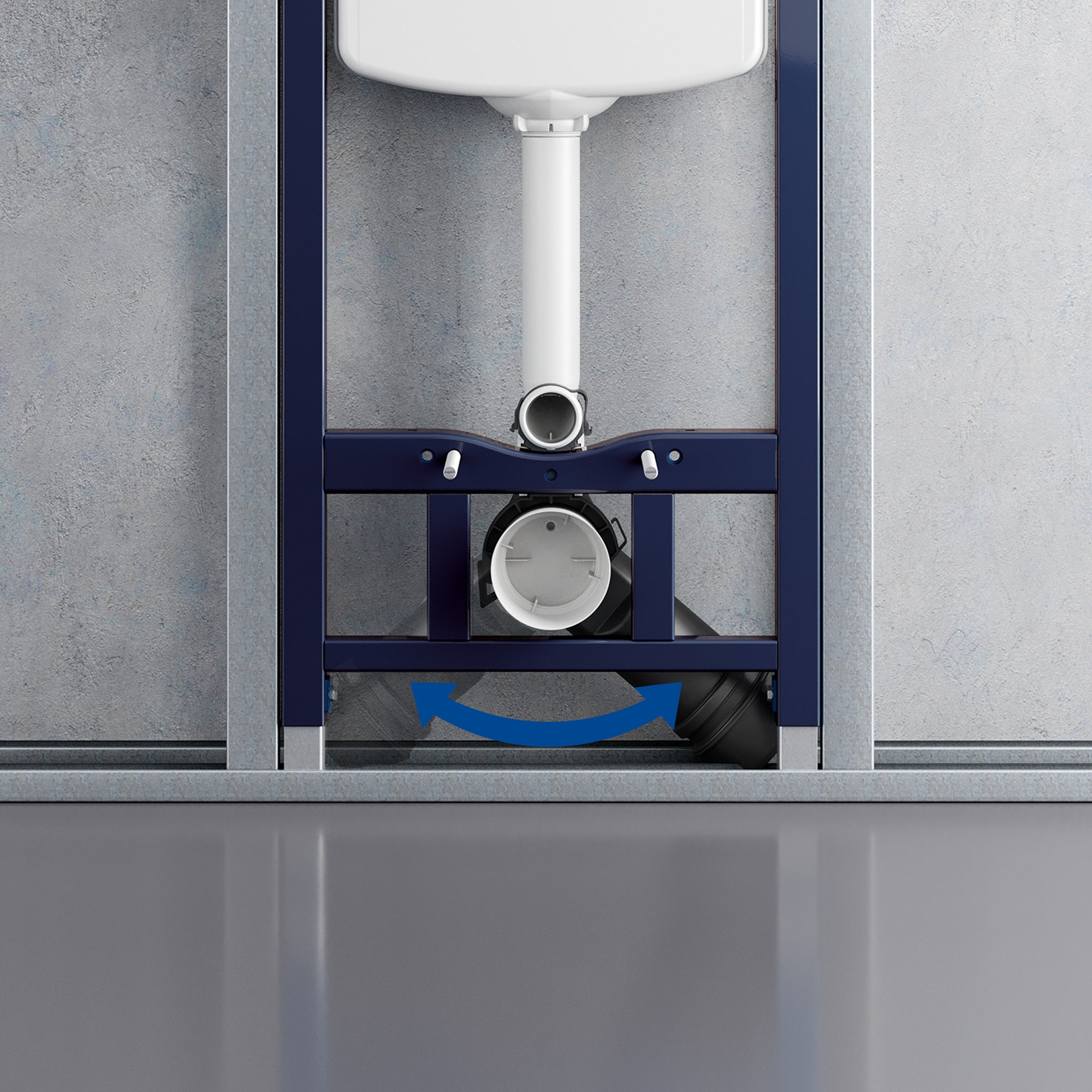 Duravit DuraSystem installationsmodul för WC