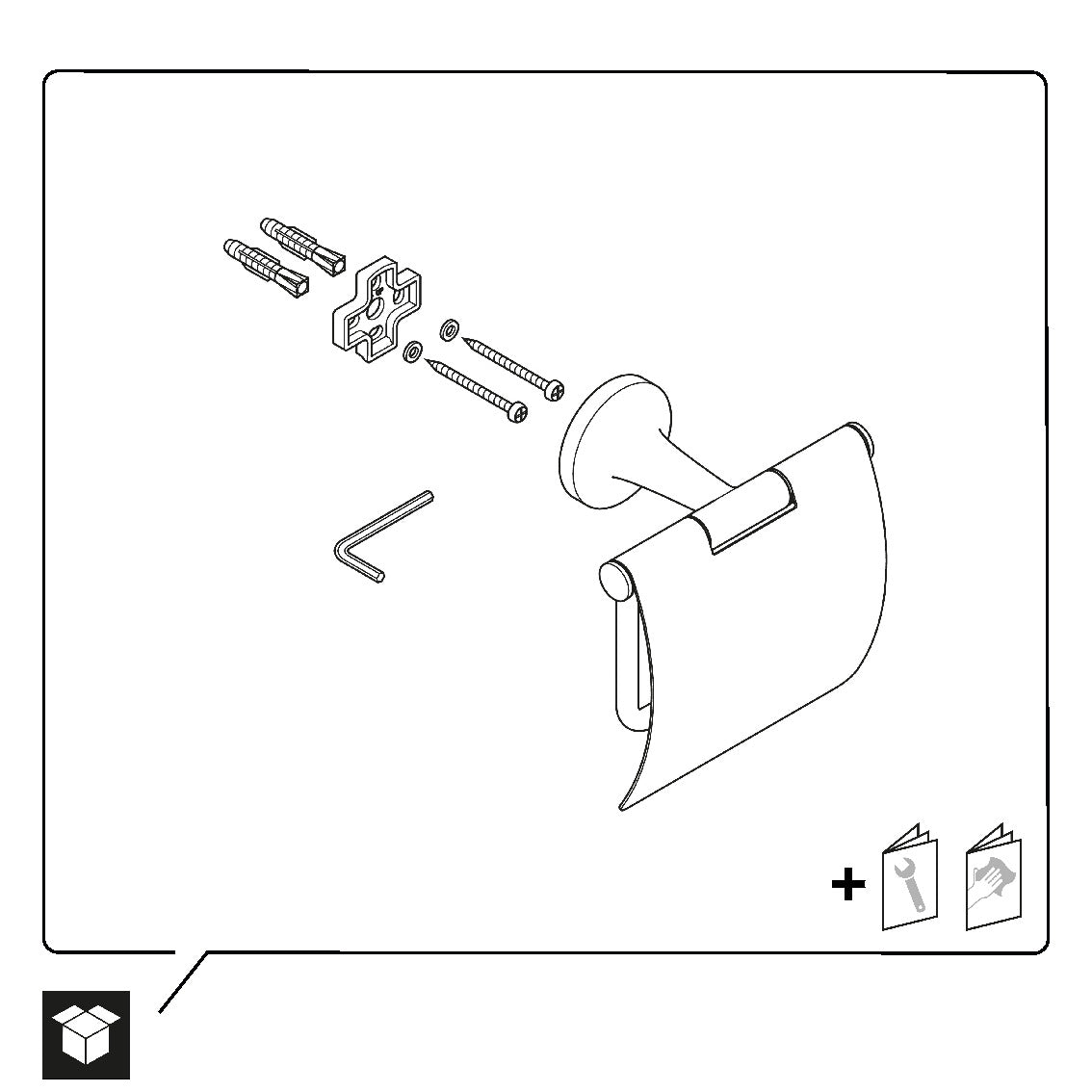 Duravit Starck T Toalettrullshållare