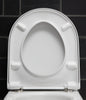 Duravit Universell toalettsits med mjukstängning i vitt för Starck 3