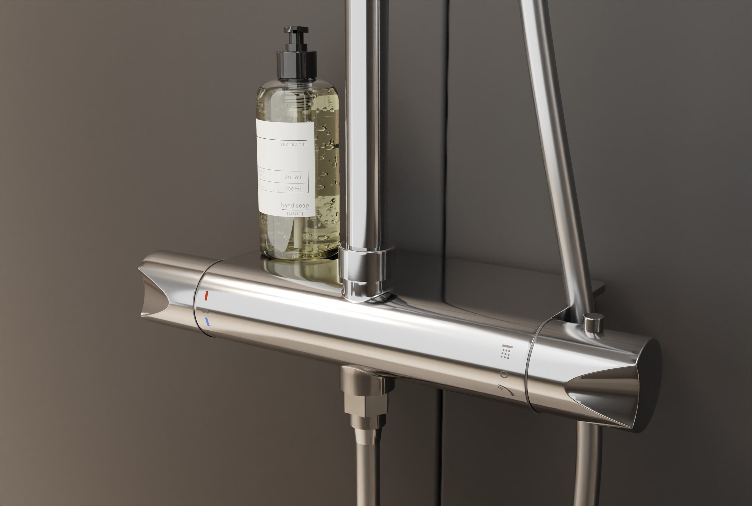 Design duschpelare termostat 8221 BASIC