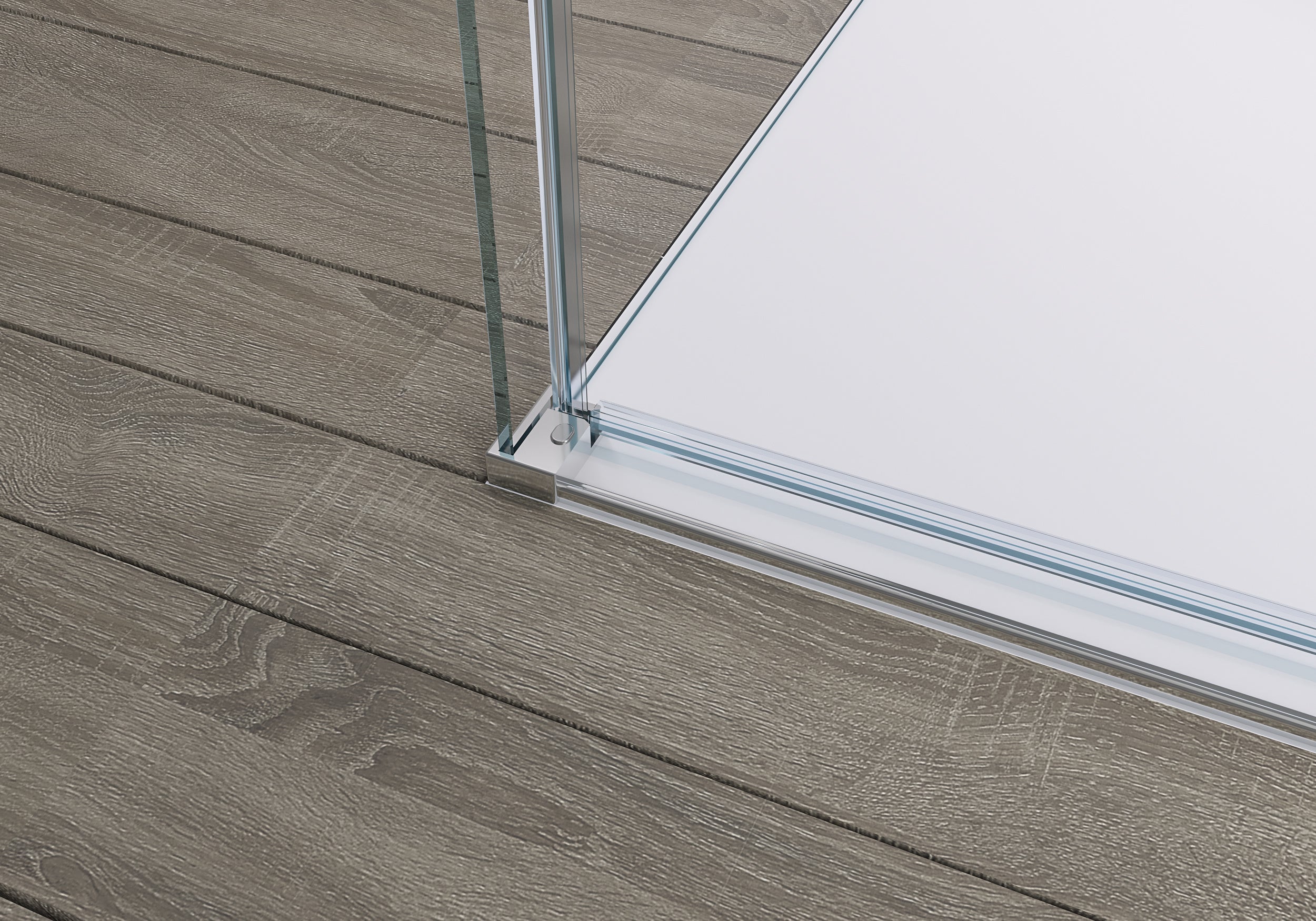 Duschvägg med skjutdörr EX806