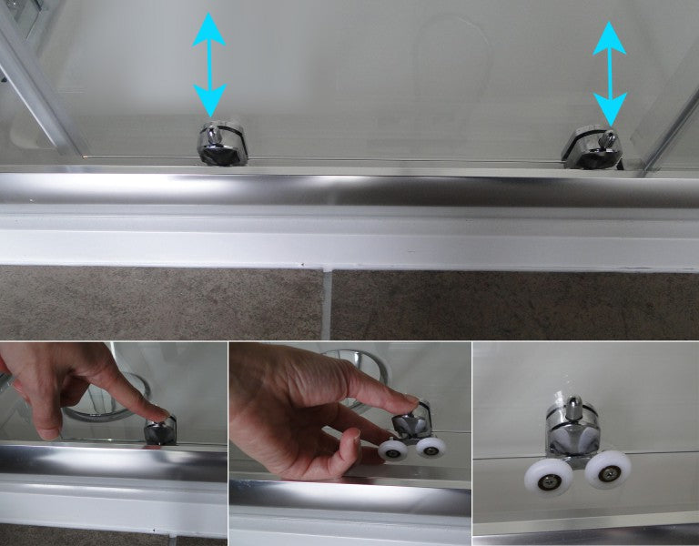 Inbyggnadsdusch med skjutdörr EX505