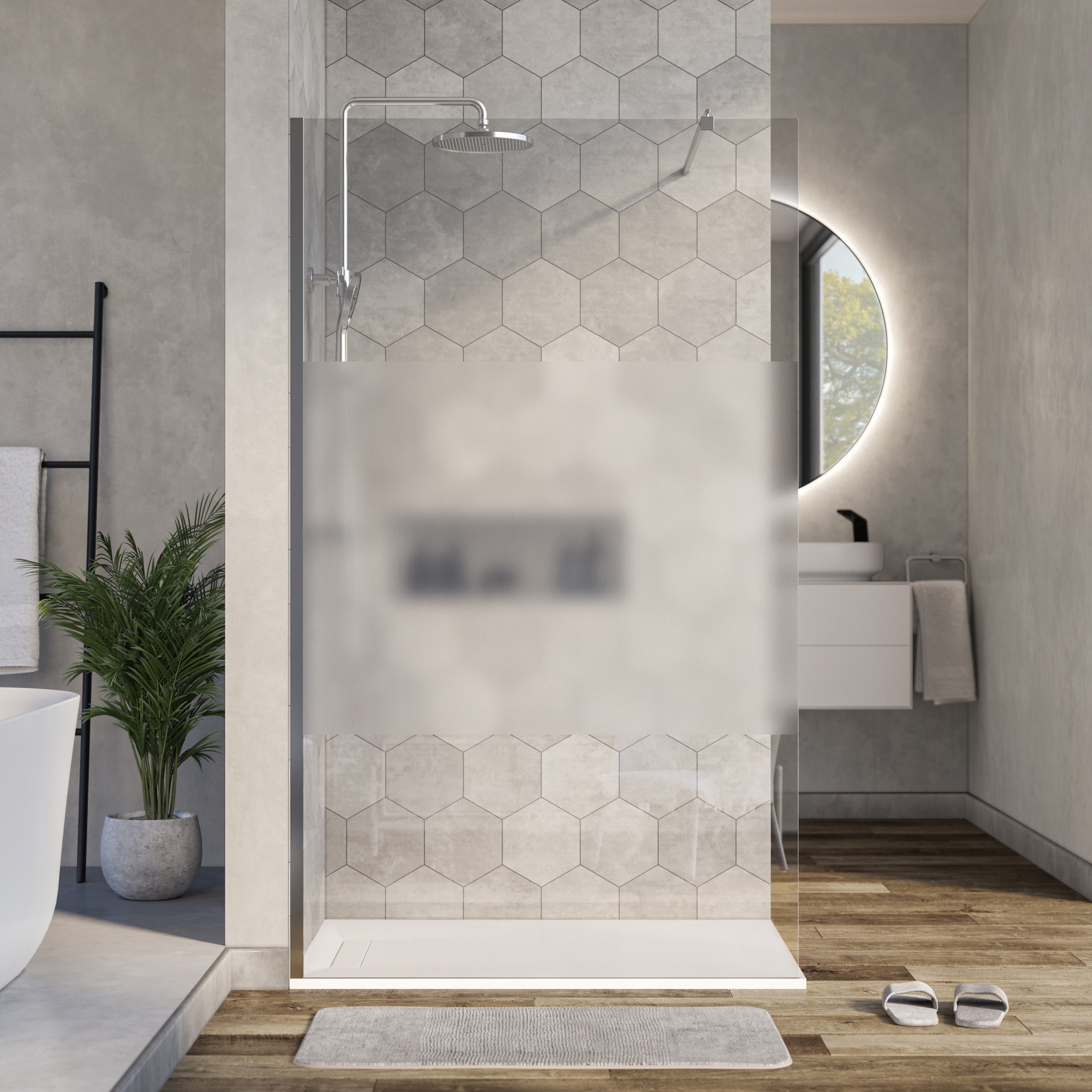 Duschvägg Walk-In Nano Dusch EX101