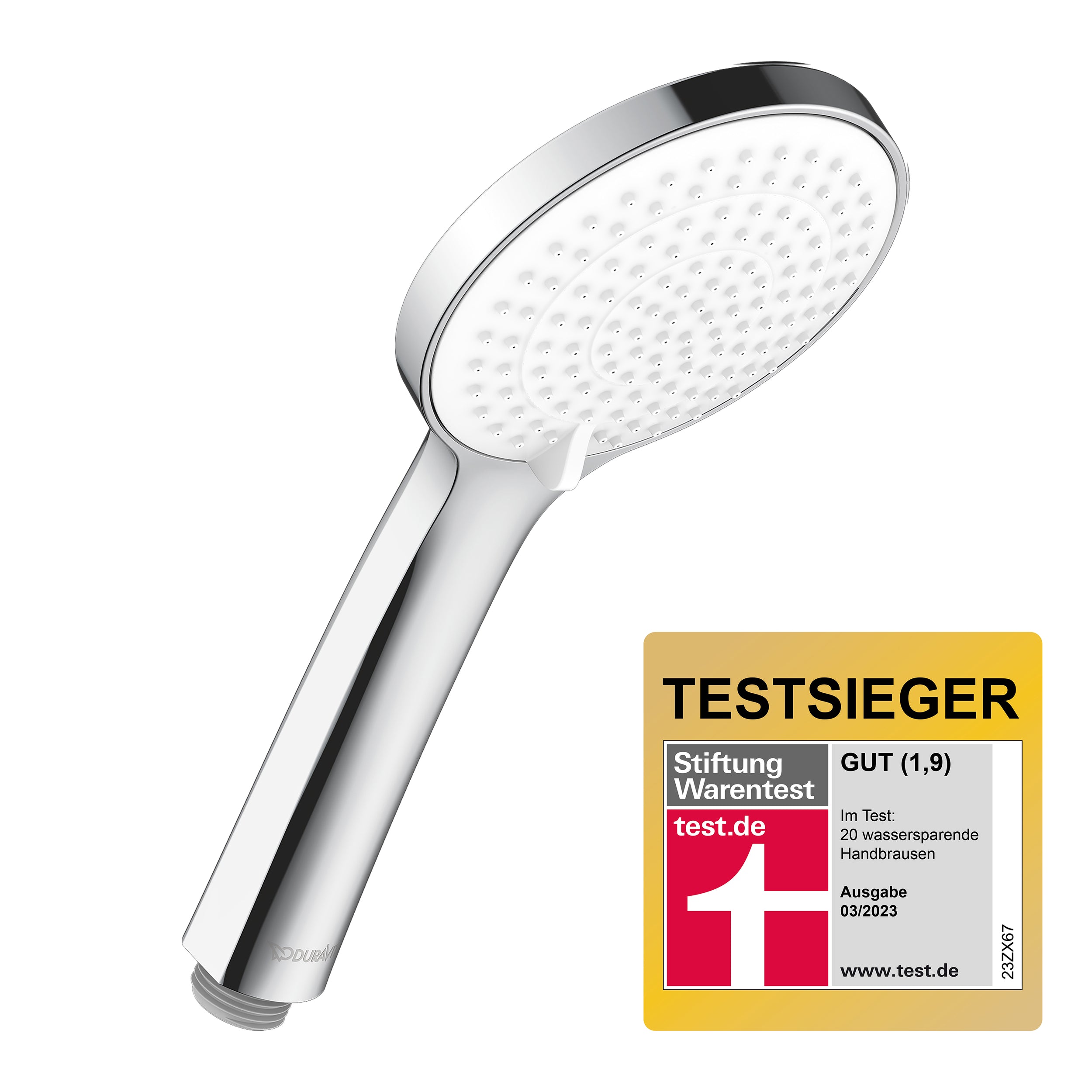 Duravit C.1 infällt duschsystem med regndusch