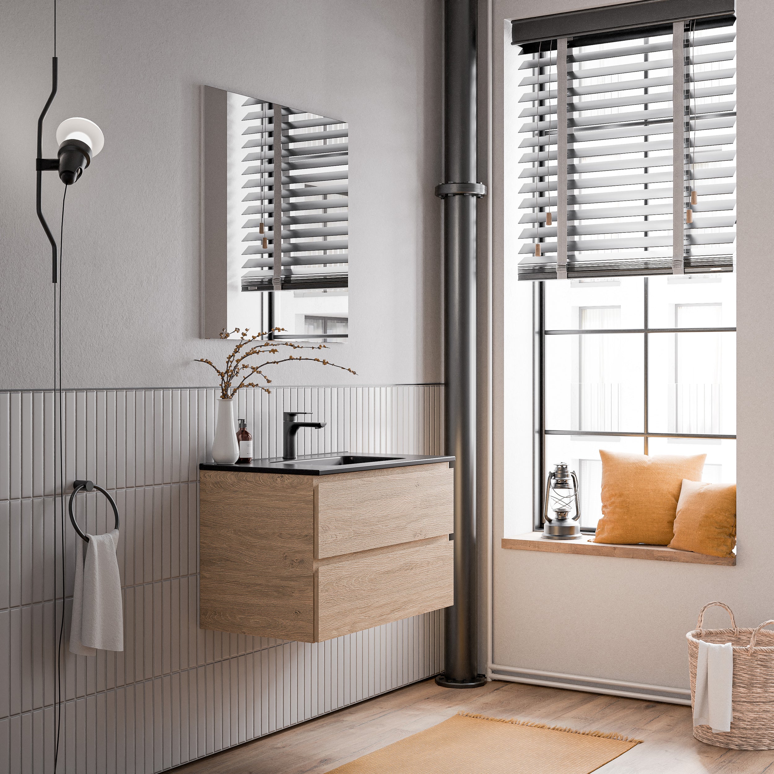 Tvättställsskåp AVA 80 cm