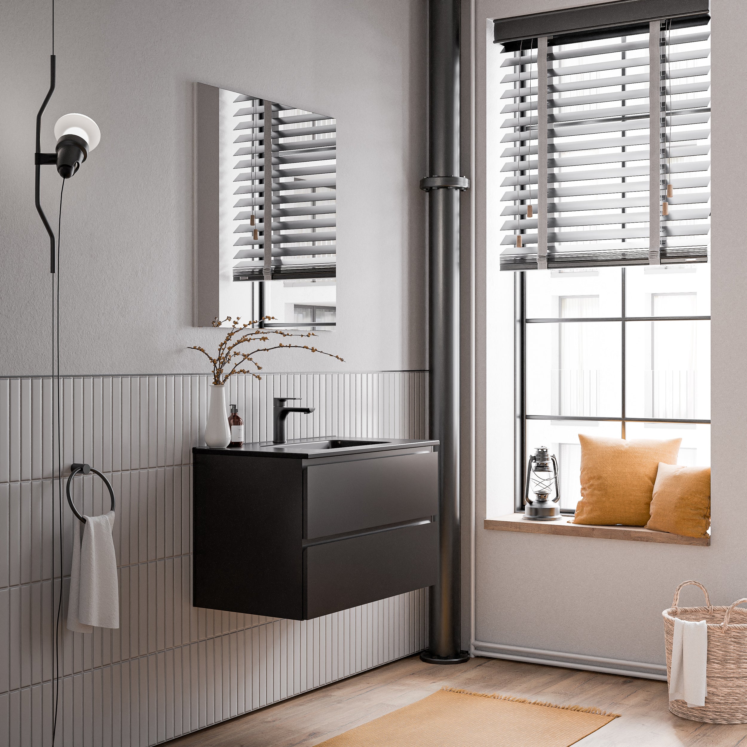 Tvättställsskåp AVA 80 cm