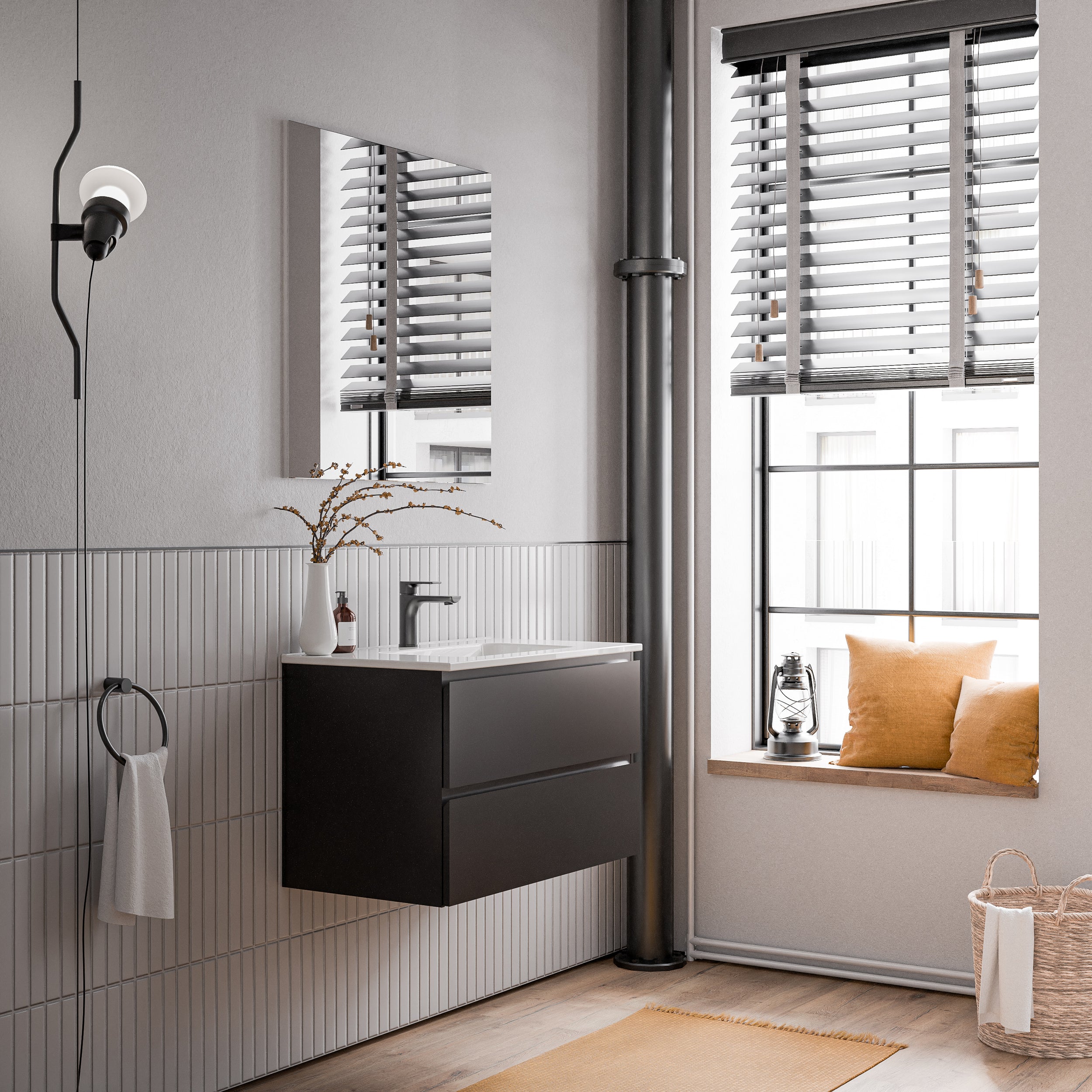 Tvättställsskåp AVA 80 cm