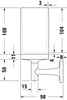 Duravit Starck T tandborstmugg