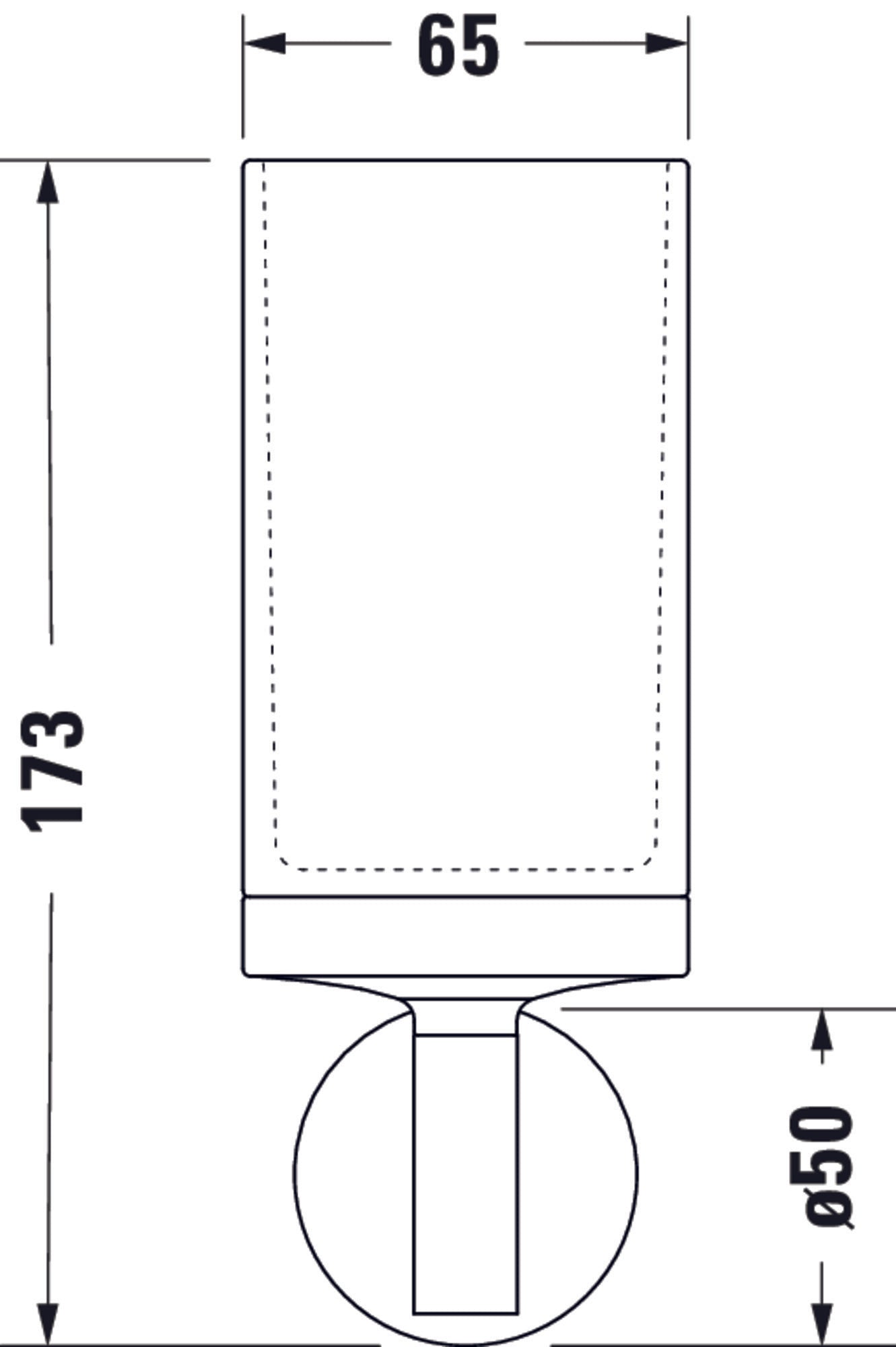 Duravit Starck T tandborstmugg