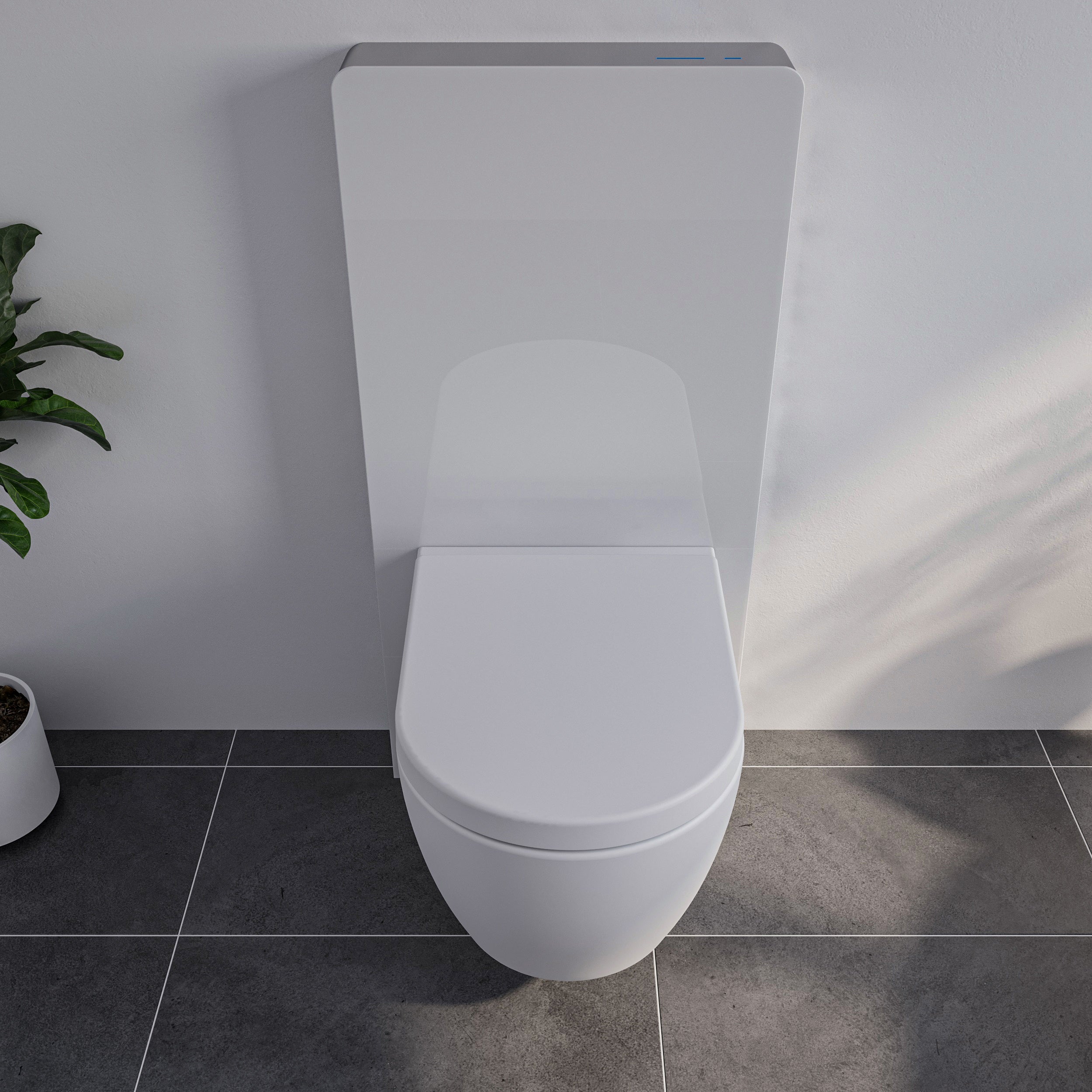 Komplett WC-paket 41: WC NT2039 Vit