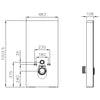 WC komplett paket 33: WC B-8030R Svart