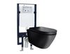 WC komplett paket 42: WC B-8030R Svart