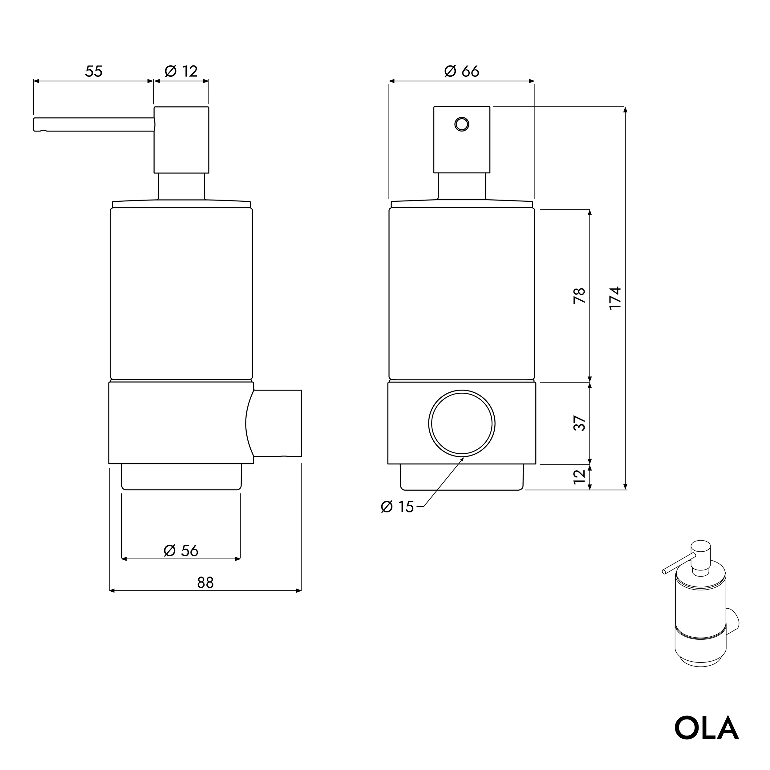 Tvålpump OLA