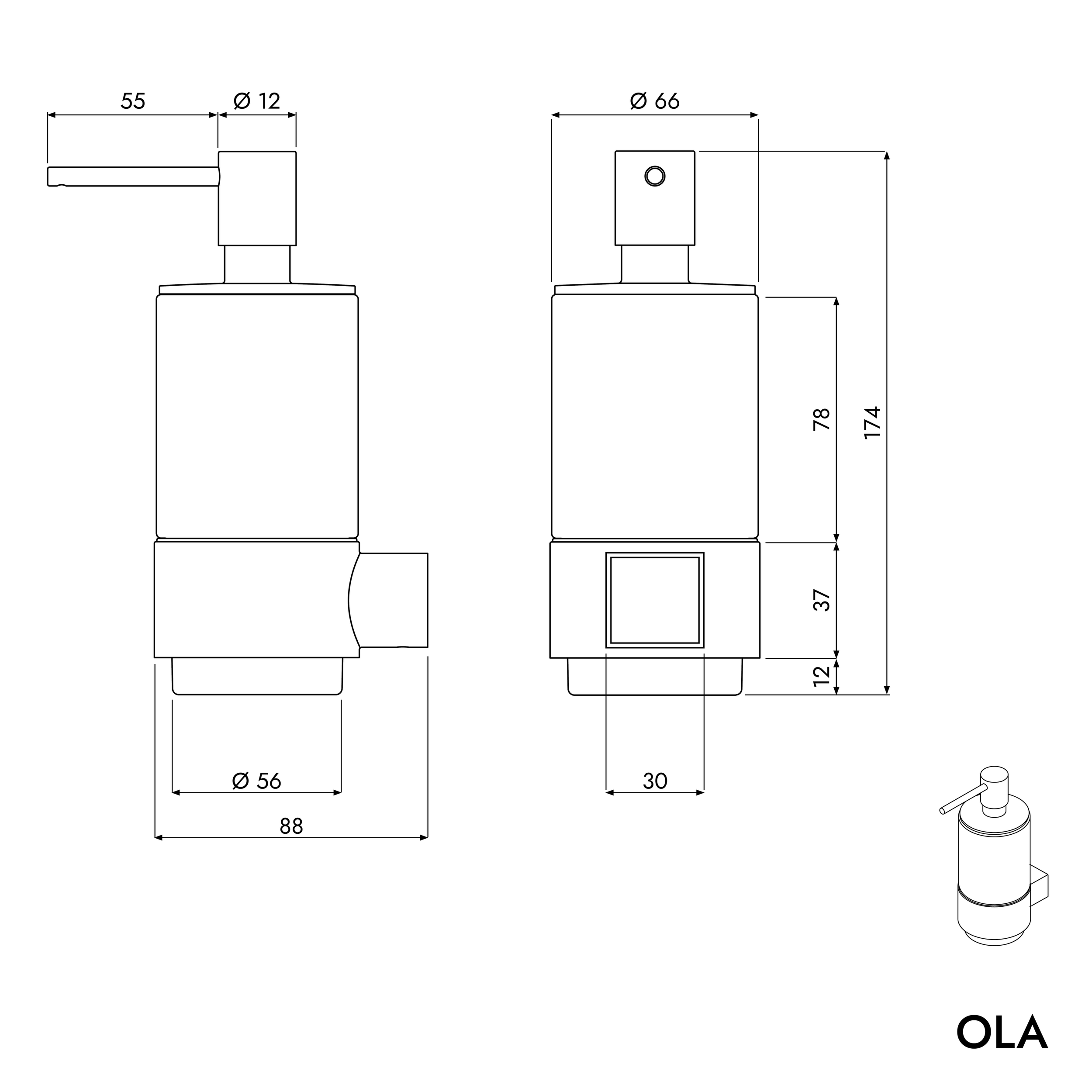 Tvålpump OLA