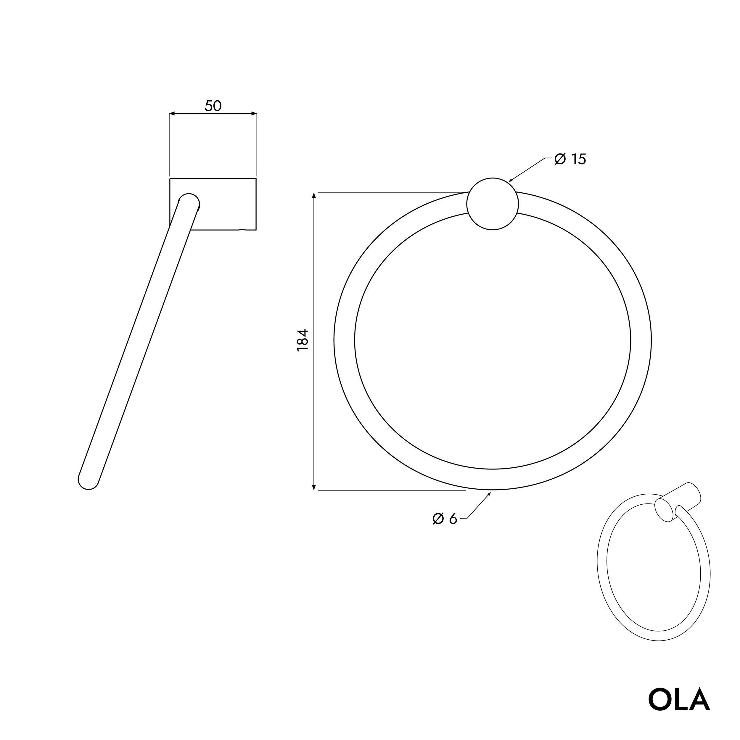 Handduksring OLA