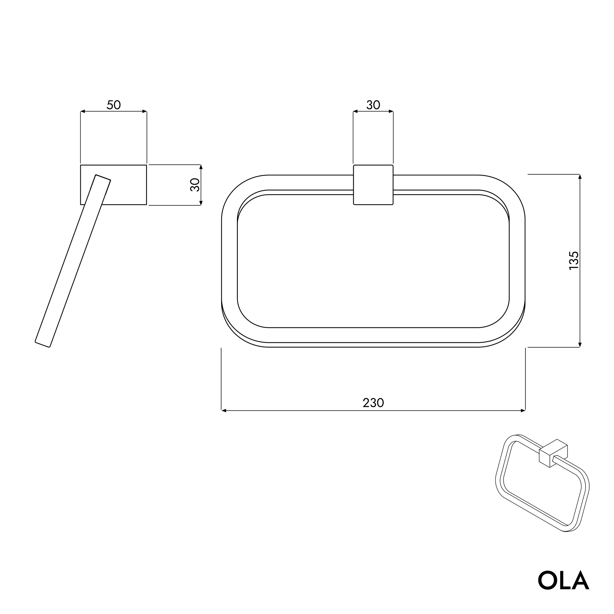 Handduksring OLA