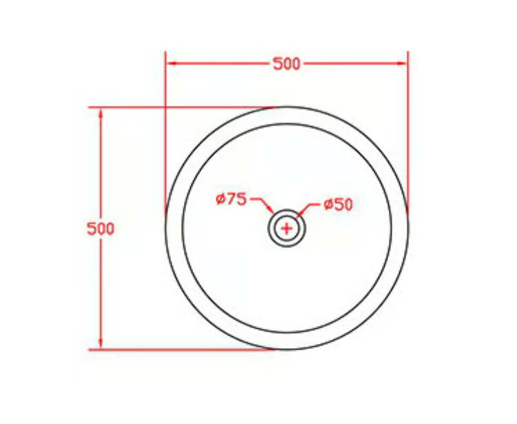 Tvättställspelare TWZ16 av kompositsten (Solid Stone) - 50x50x90 cm