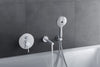 Duravit Circle badkarspip högglansig krom
