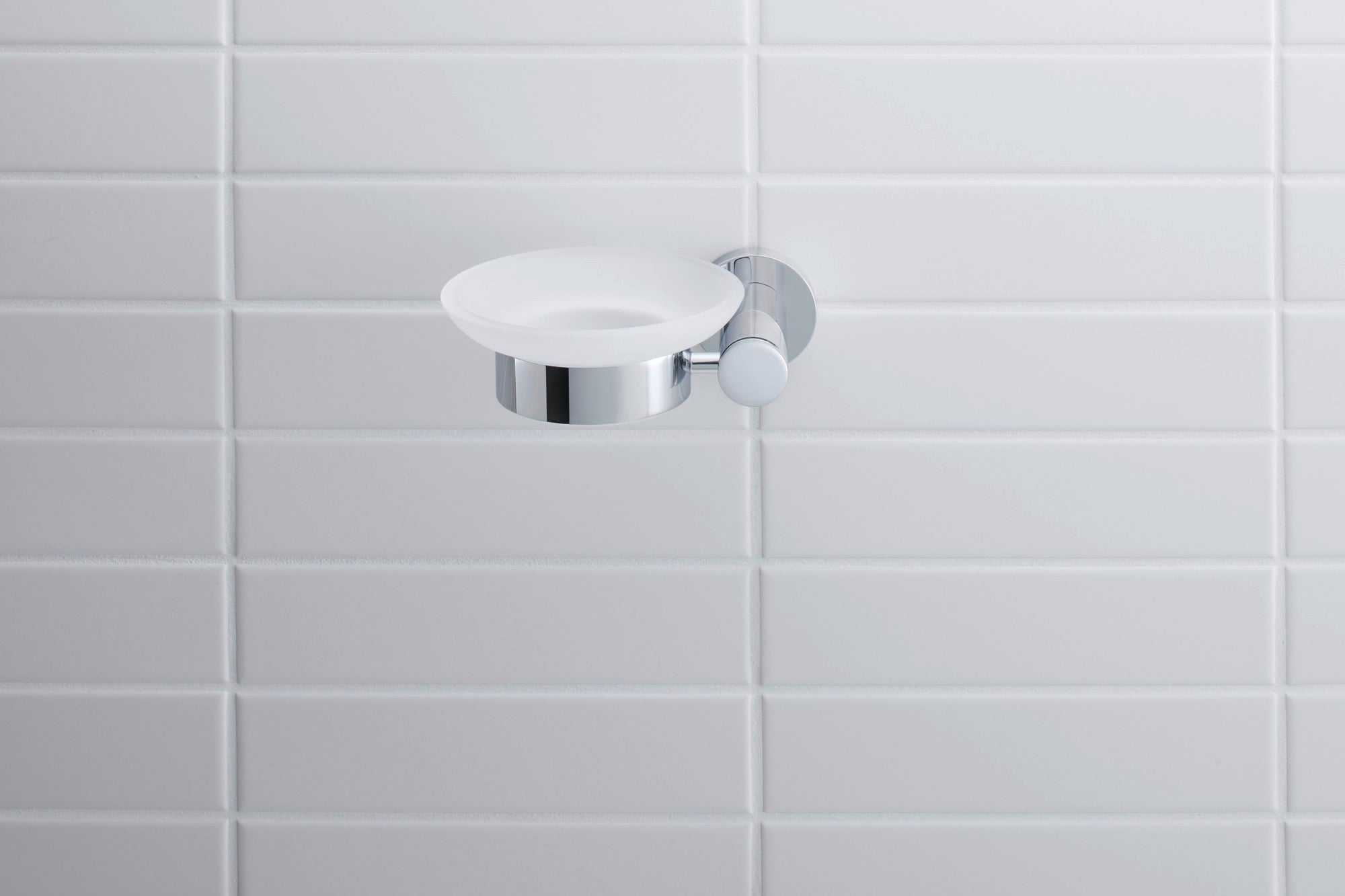 Duravit D-Code tvålkopp Ø10 cm för 1 tvål 