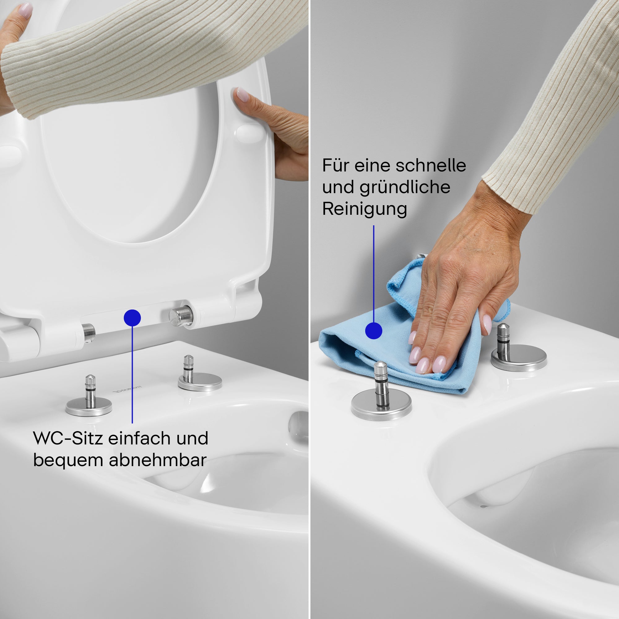 Duravit Univavo universell toalettsits med soft-close