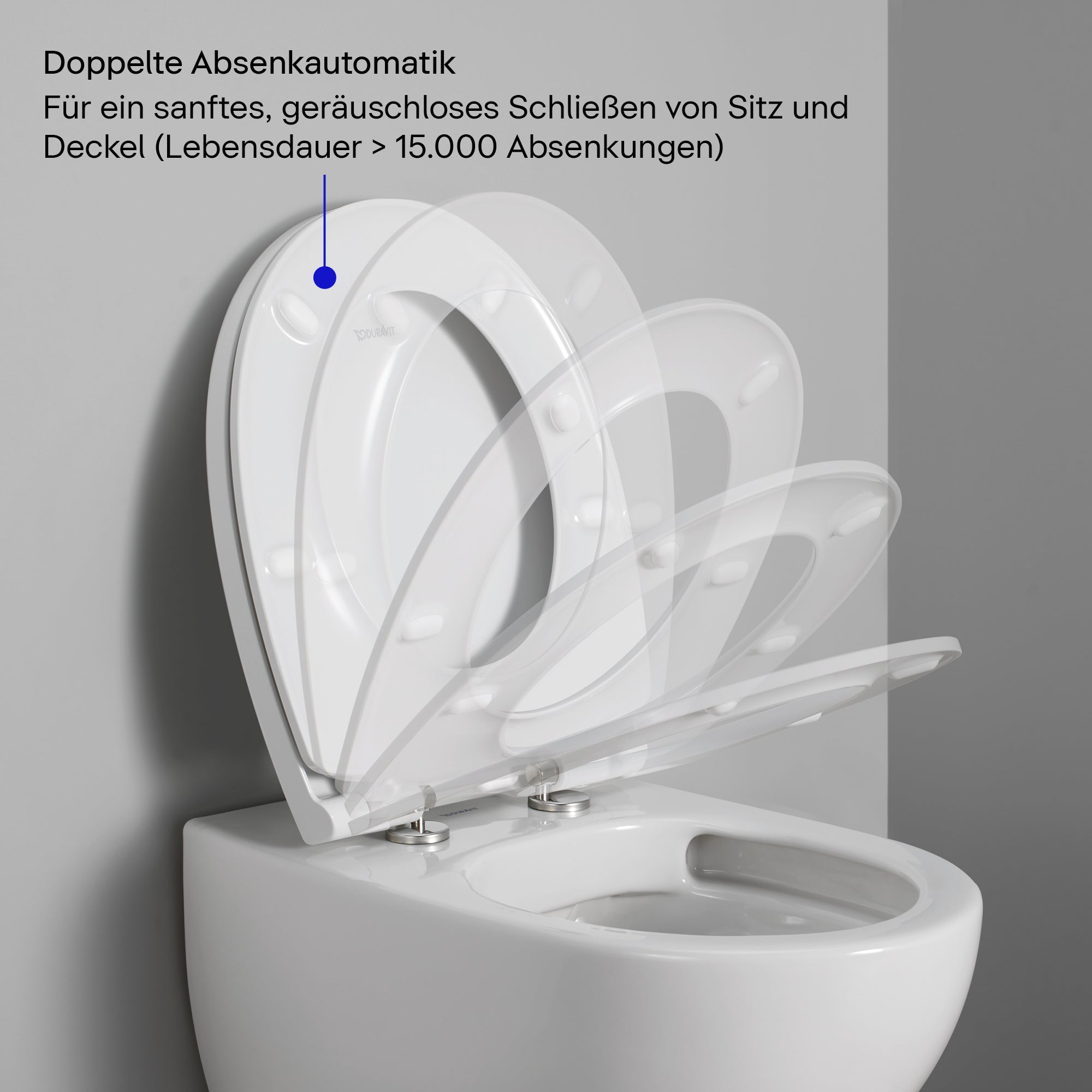 Duravit Univavo universell toalettsits med soft-close