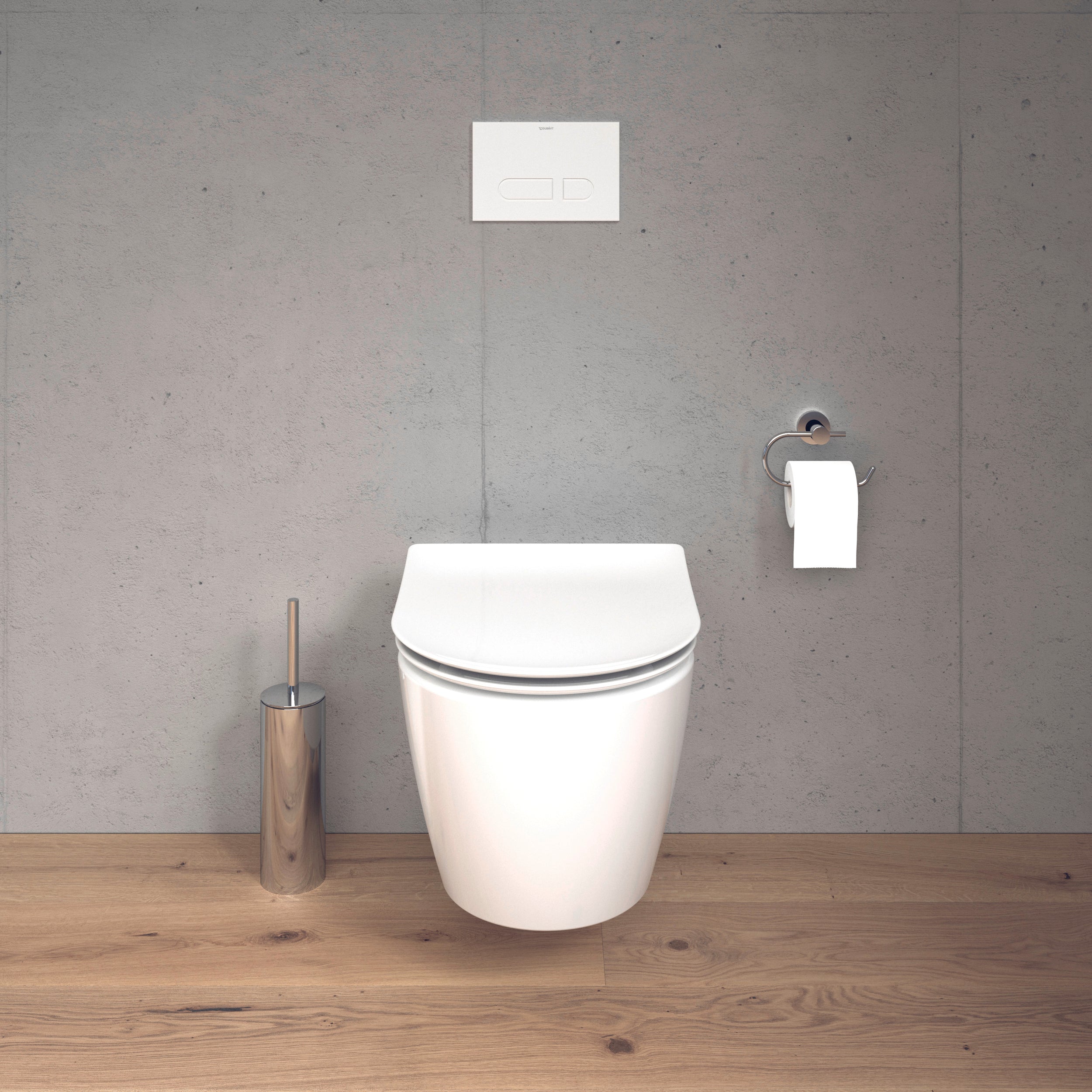 Duravit Soleil vägghängd WC-set med toalettsits - dold montering