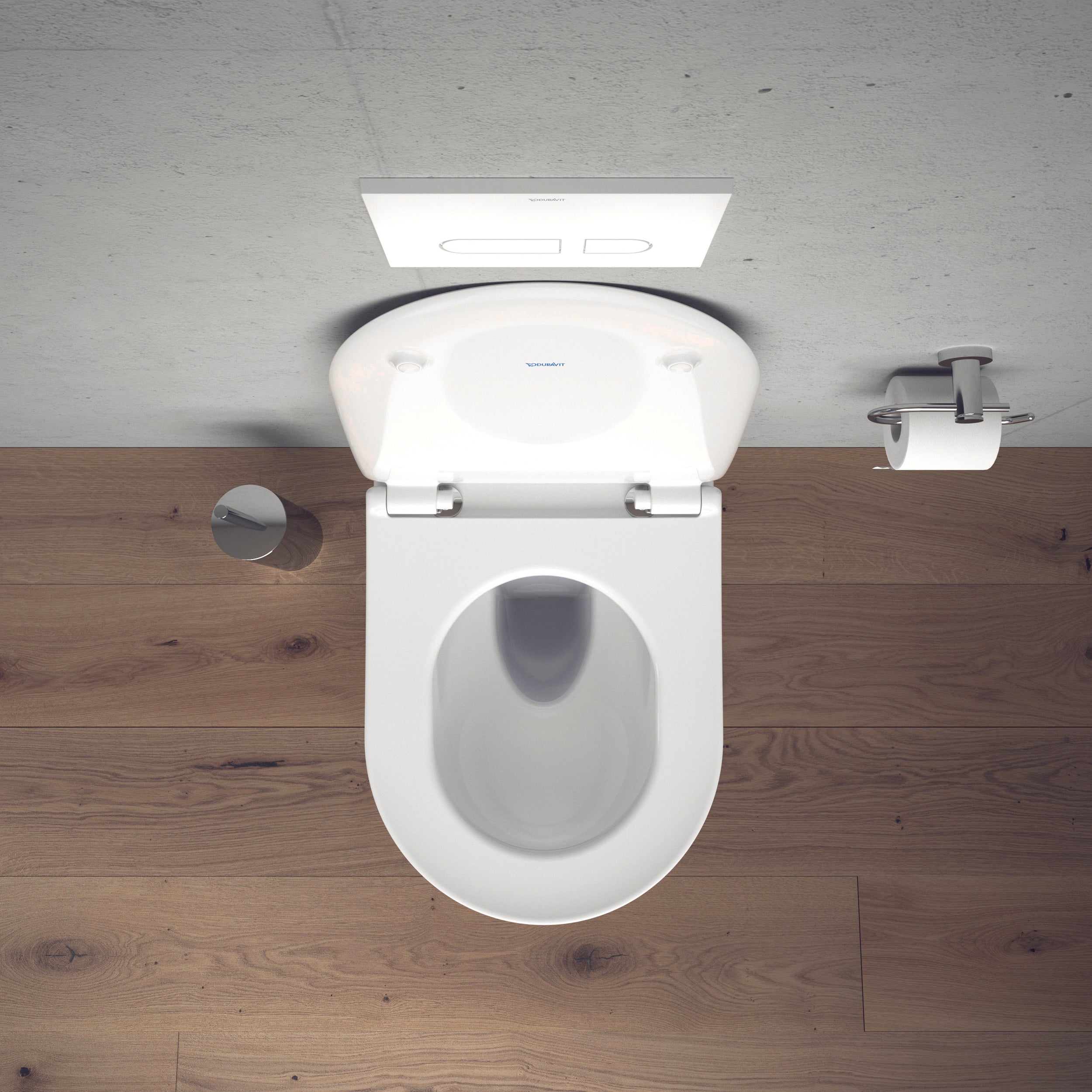 Duravit Soleil vägghängd WC-set med toalettsits - dold montering