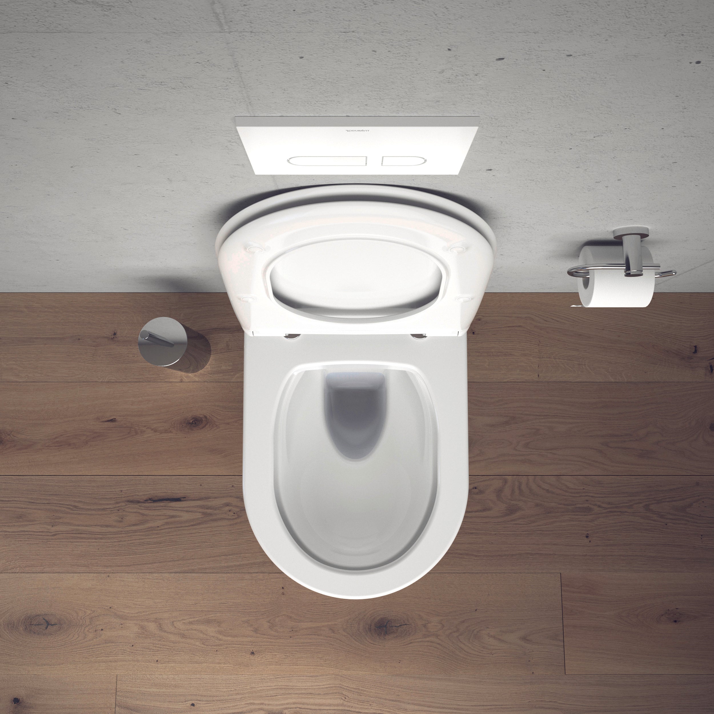 Duravit Soleil vägghängd WC-set med toalettsits - dold montering