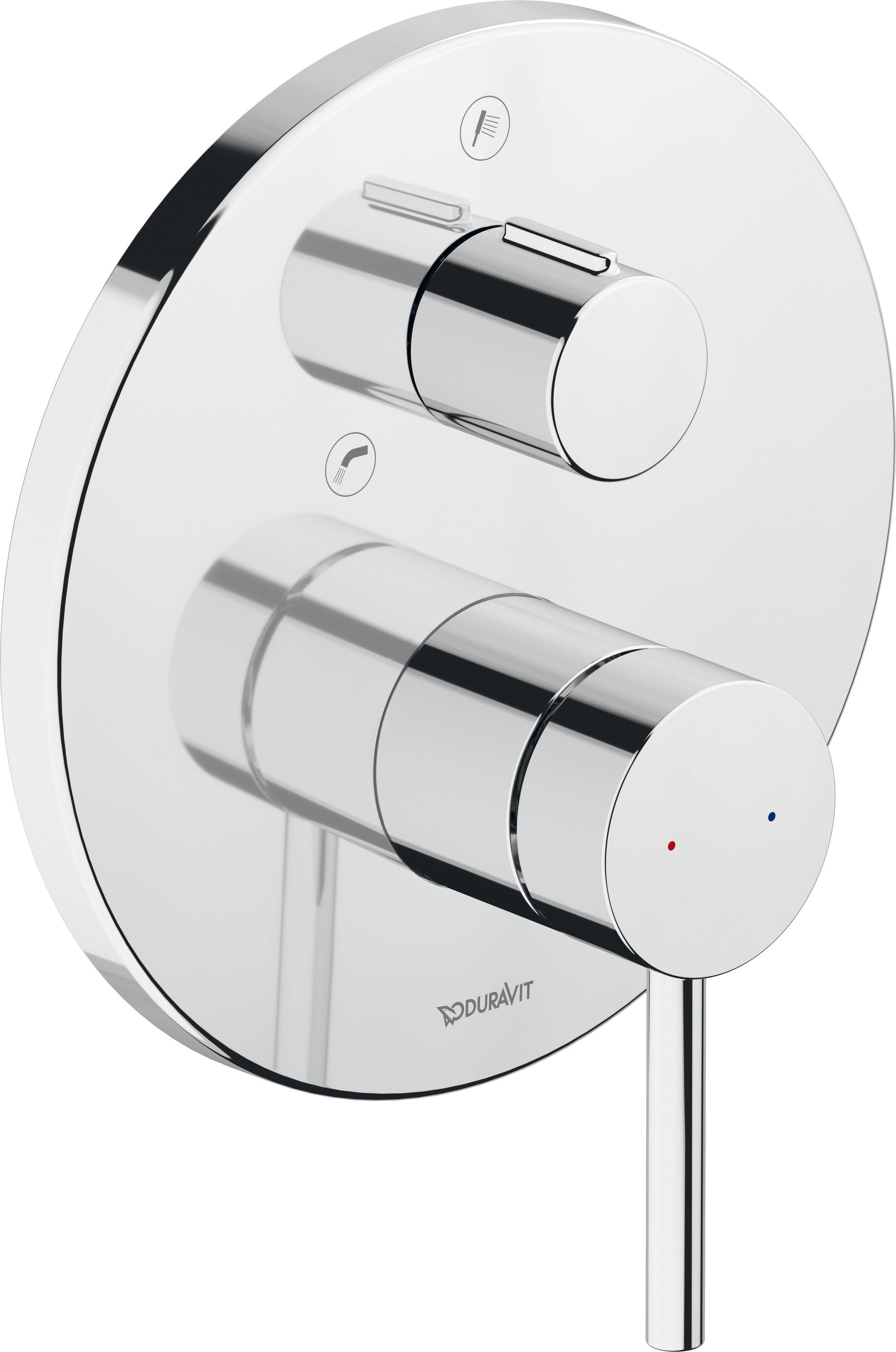 Duravit Circle ettgrepps dold badkarsblandare