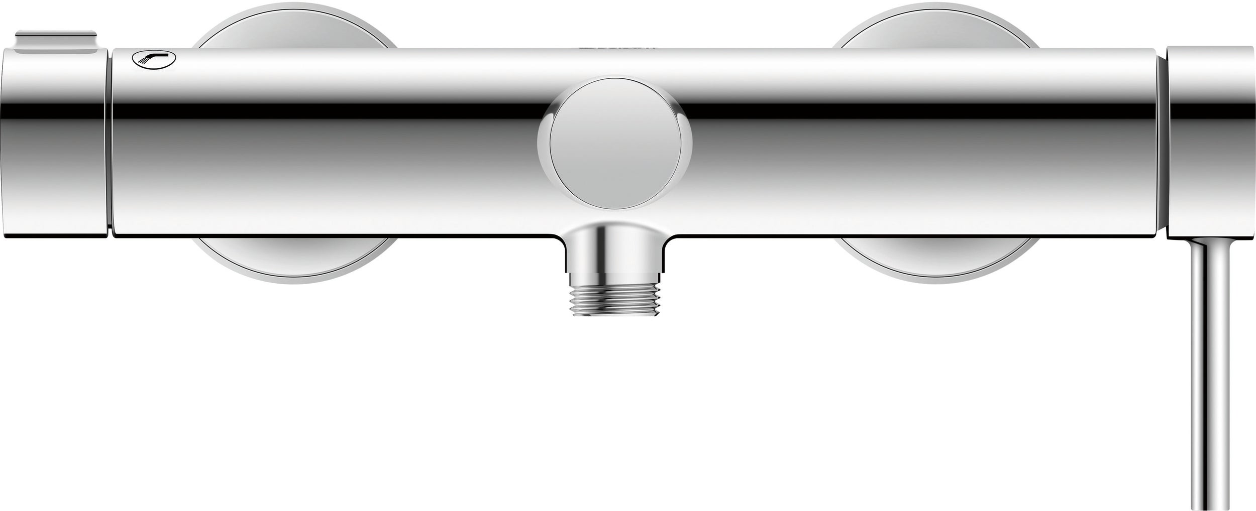 Duravit Circle ettgrepps badkarsblandare för väggmontering