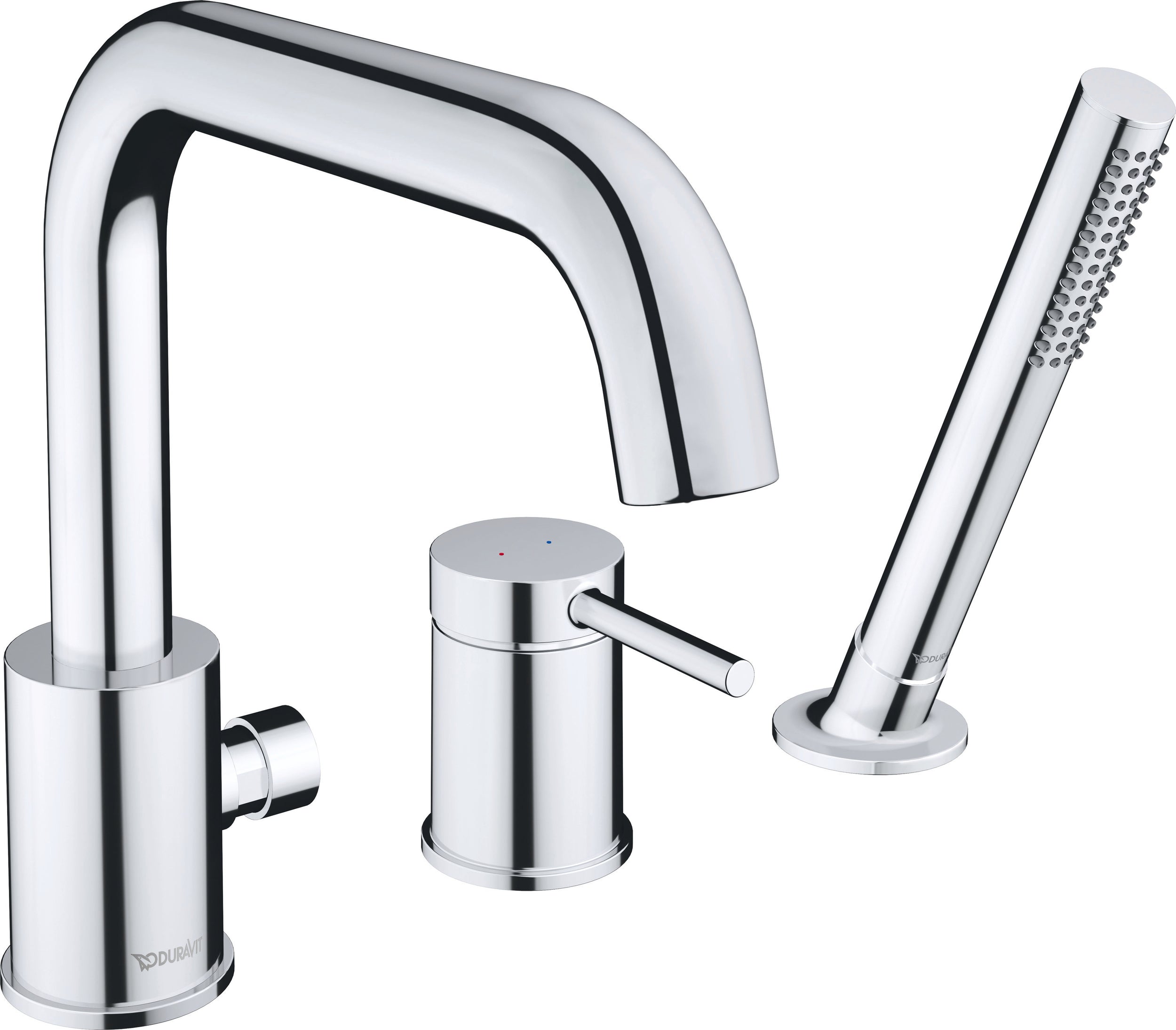 Duravit Circle 3-håls badkarsblandare