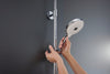 Duravit duschsystem med termostat och glashylla