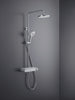 Duravit duschsystem med termostat och glashylla