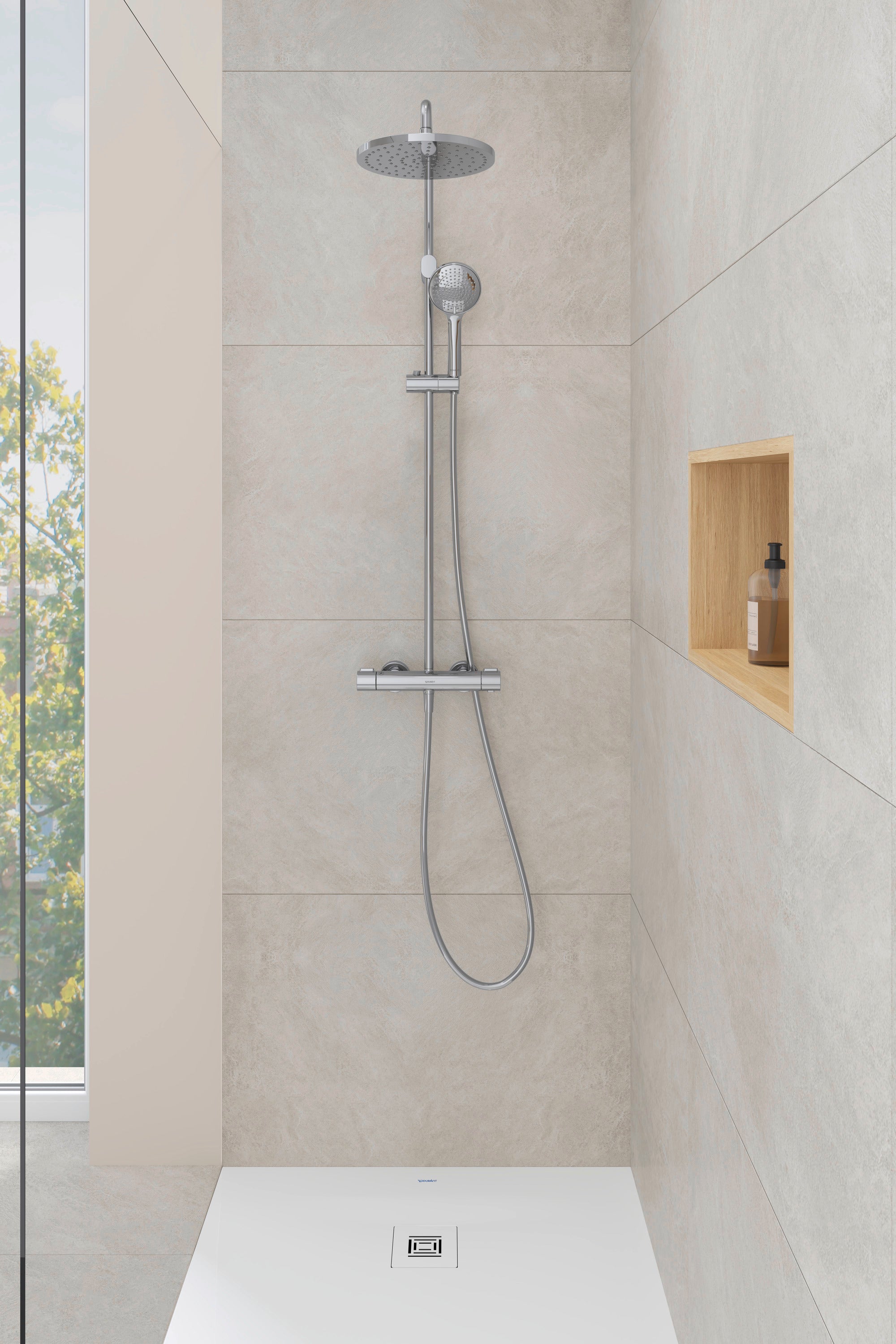 Duravit duschsystem med termostat