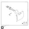 Duravit Starck T pappershållare