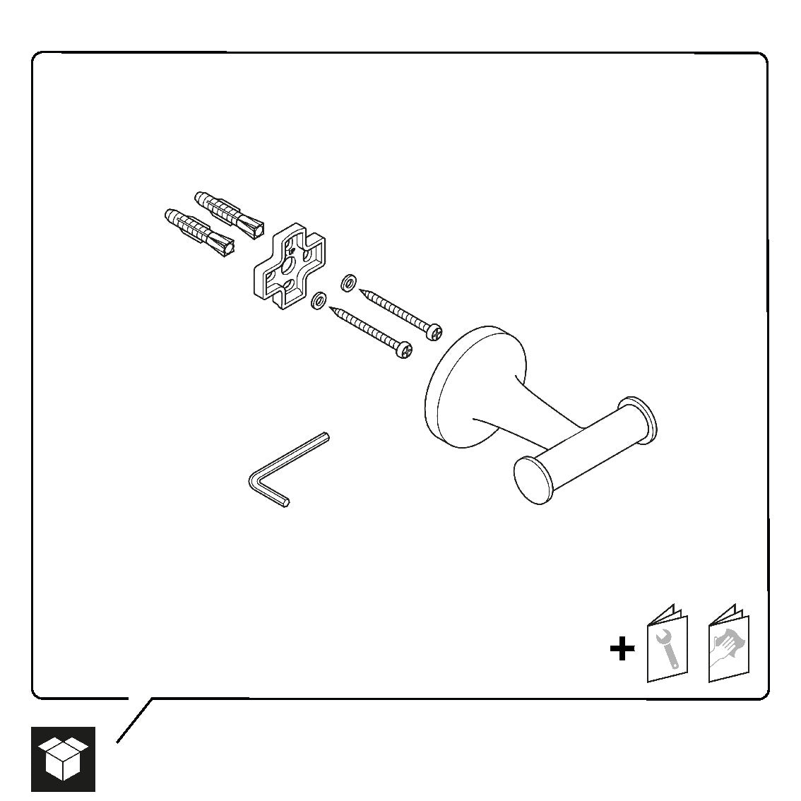 Duravit Starck T handdukskrok