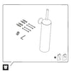 Duravit Starck T toalettborstset