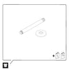 Duravit universal duscharm 200 mm, takmontering - färg valbar