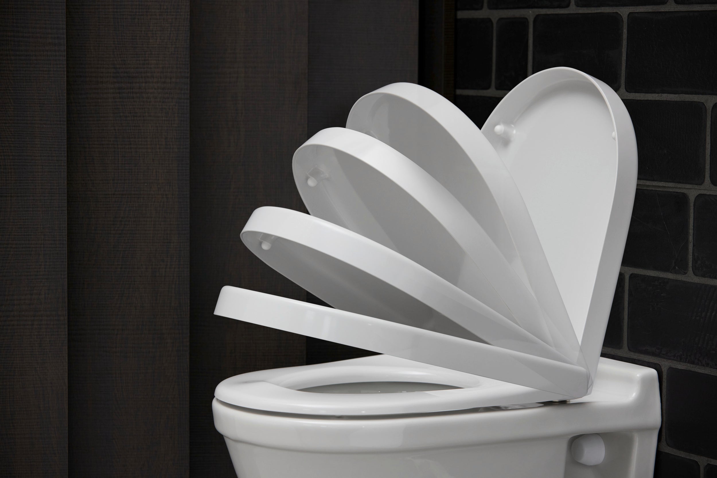 Duravit Universell toalettsits med mjukstängning i vitt för Starck 3