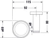Duravit D-Code tandborstmugg