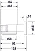 Duravit D-Code tandborstmugg