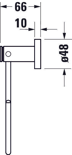 Duravit D-Code handduksring 