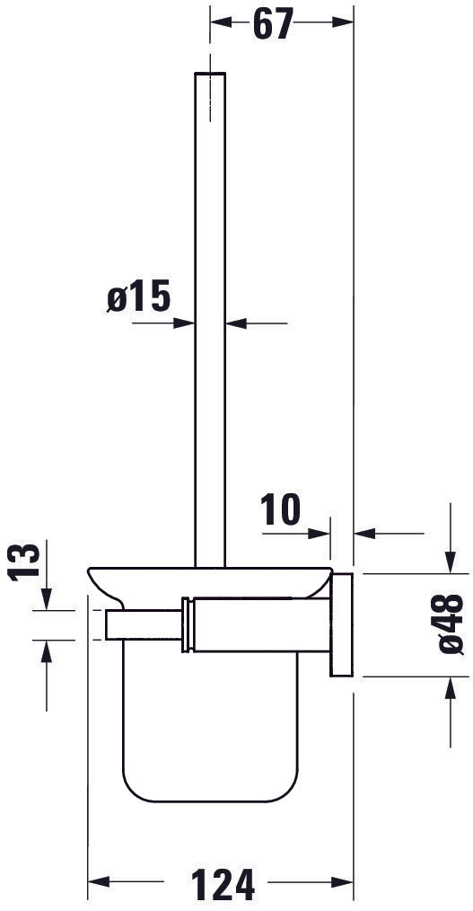 Duravit borstsats D-Code