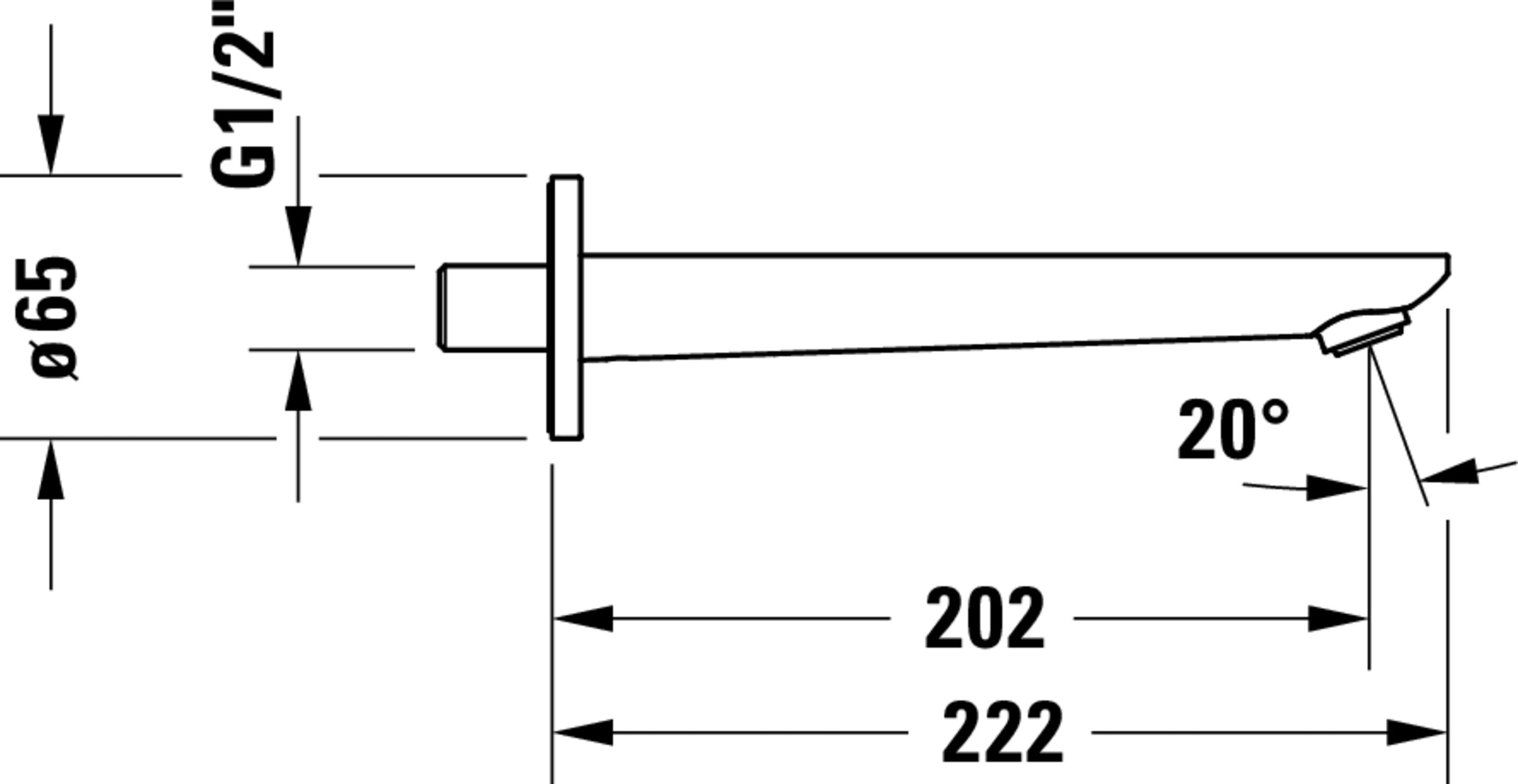 Duravit badkarsarmatur med termostat