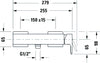 Duravit Manhattan enkelgrepps duschblandare