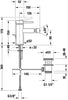 Duravit Circle engrepps bidéblandare